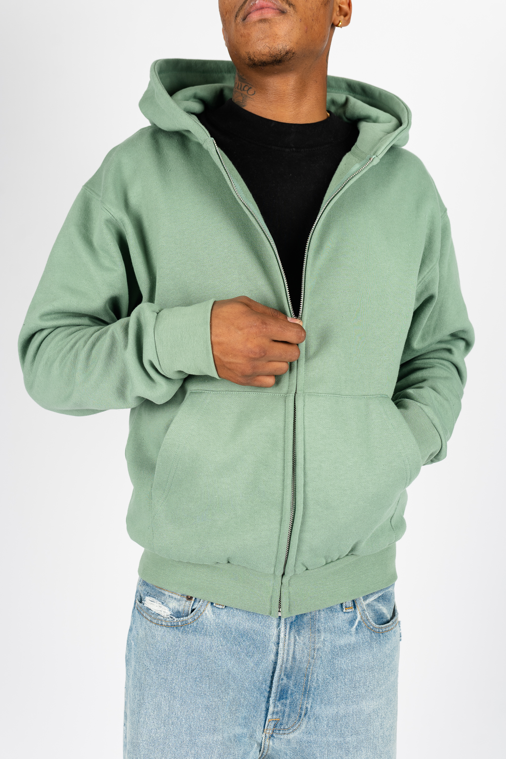 Heavyweight Boyfriend Zip Up
